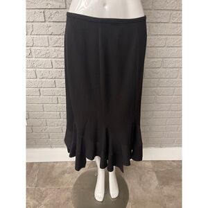 Maakif Flare Hem Career Skirt Size 8